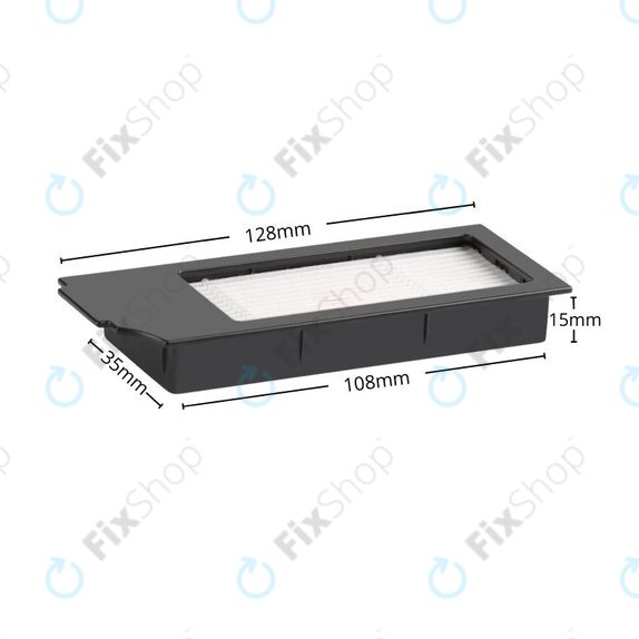 Filtro polvere, 2 pz. per Ecovacs Deebot X1-series, T10-series