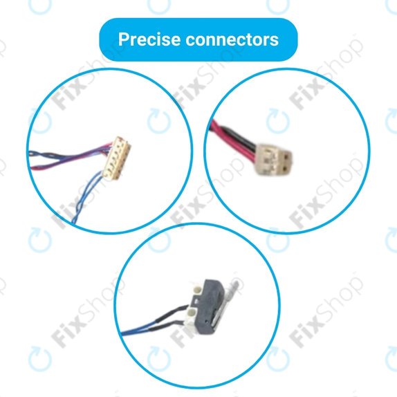 Ruota con motore (sinistra) per Ecovacs Deebot serie N, serie T, serie Ozmo