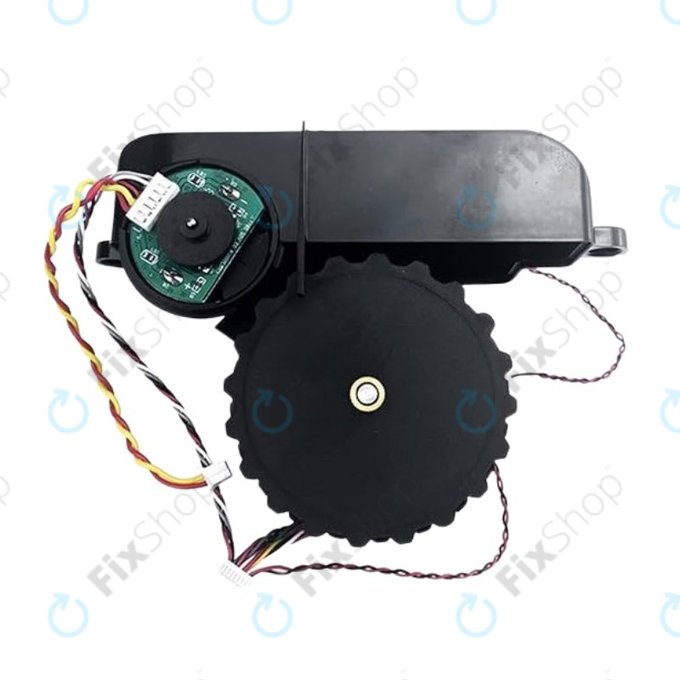 Ruota con motore (destra) per Xiaomi Mi Robot Vacuum Mop Pro (P), Viomi V2 Pro, V3, Black