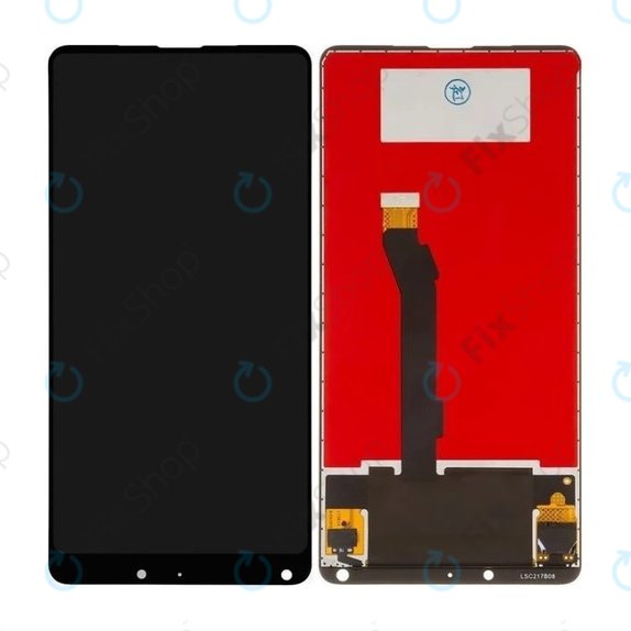Schermo LCD per Xiaomi Mi Mix 2S, Black, Vetro touch senza cornice