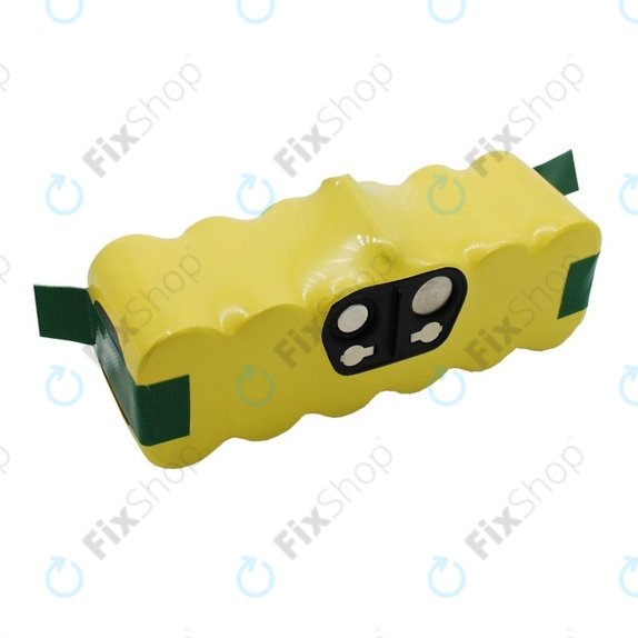 Batteria per iRobot Roomba 500, 600, 700, 800, 900-seriess, R3, Scooba 450, Vileda 137173, 11702, GD-Roomba-500, VAC-500NMH-33, Ni-MH, 4000mAh, 14.4V, HQ