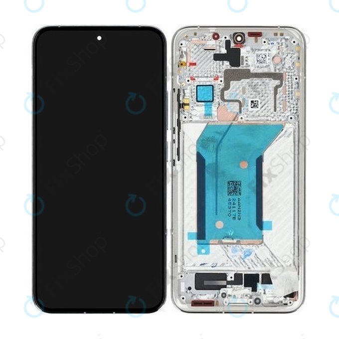Schermo per Xiaomi 14 23127PN0CC, White, Vetro touch con cornice, 56000500N300, Genuine Service Pack