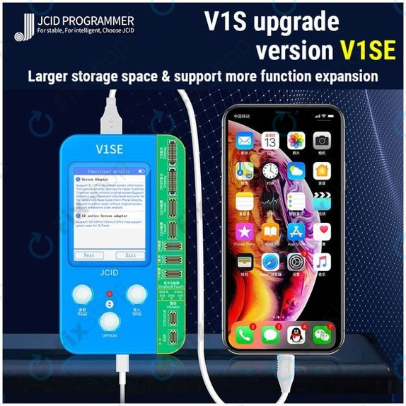 Programmatore e scheda LCD per iPhone 7 - 11 Pro Max, JC V1SE