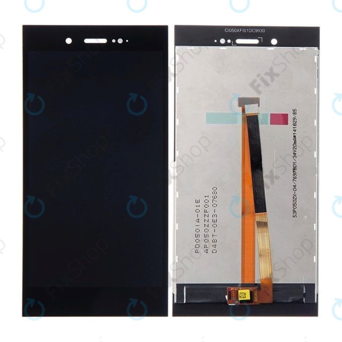 Schermo LCD per Blackberry Z3, Vetro touch senza cornice