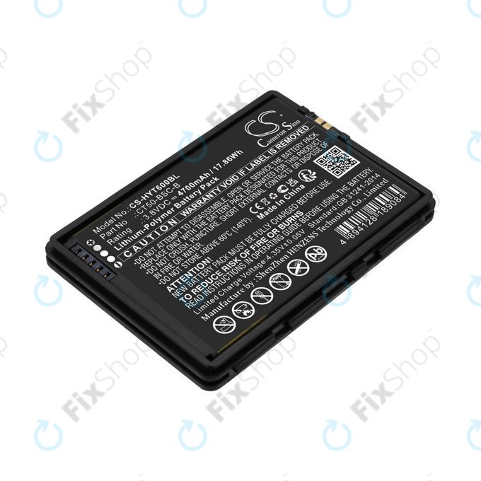 Batteria per Honeywell CT50, Dolphin CT60, CT50-BSC-B, Li-Pol, 4700mAh, 3.8V, HQ