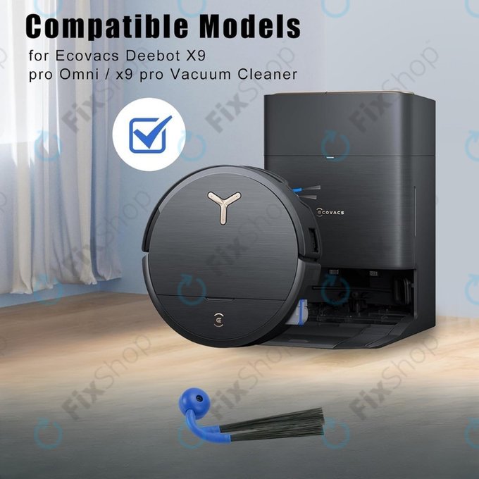 Spazzola laterale, 2 pz. per Ecovacs Deebot X9 Pro Omni, X9 Pro