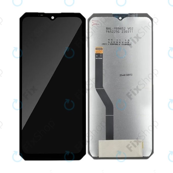 Schermo LCD per Oukitel WP23, WP23 Pro, WP28, Vetro touch senza cornice