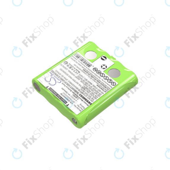 Batteria per Detewe Outdoor Pmr e Simvalley, MT700D03XXC, Ni-MH, 700mAh, 4.8V, HQ