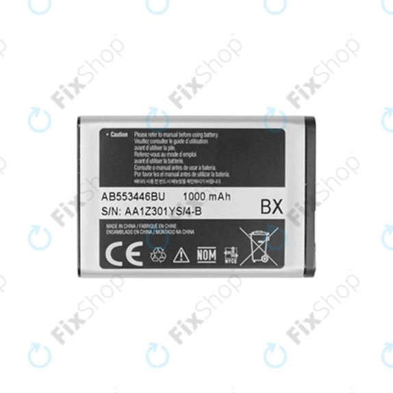 Batteria per Samsung, AB553446BU, 1000mAh