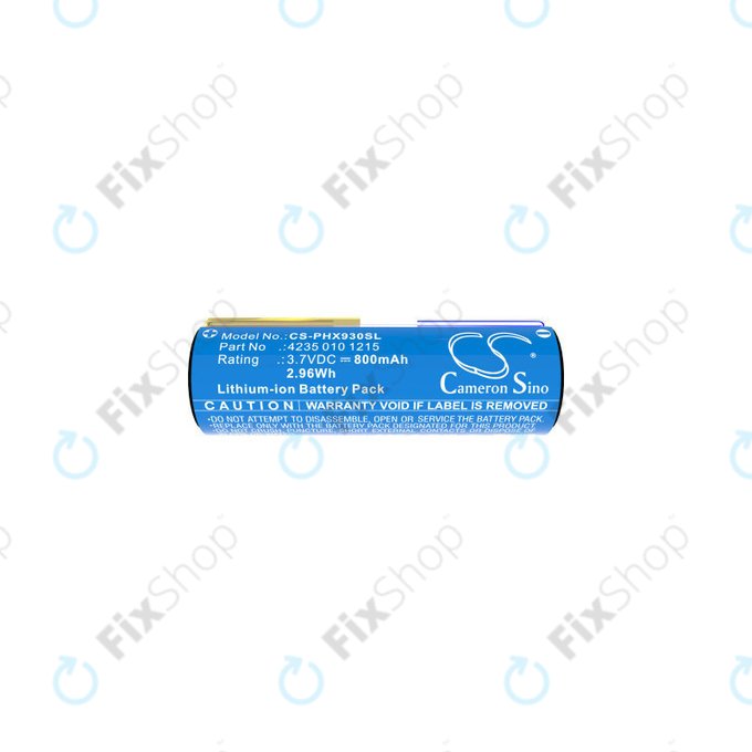 Batteria per Oral-B Genius X, Smart 6000, Philips Diamondclean, Easyclean, 4235 010 13068, Li-Ion, 800mAh, 3.7V, HQ