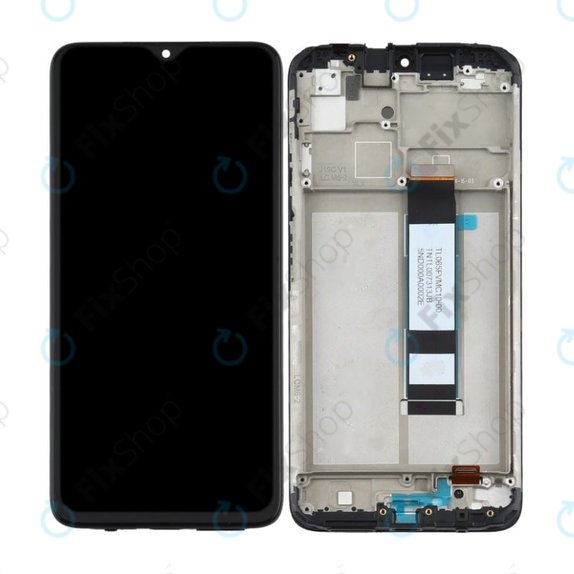 Schermo per Xiaomi Poco M3, Vetro touch con cornice