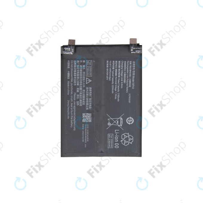 Batteria per Xiaomi Mi Mix 4 2106118C, BP43, 4500mAh