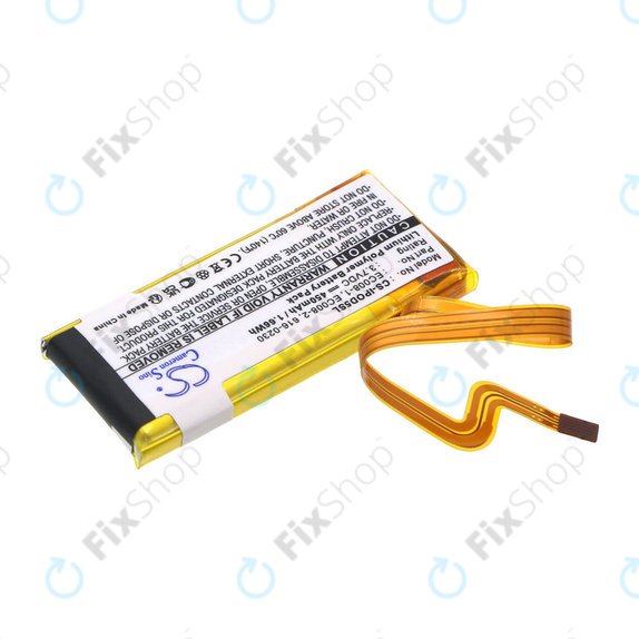Batteria per iPod Classic 6th Gen, iPod 5G, iPod Video, EC008, Li-Pol, 450mAh, 3.7V, HQ