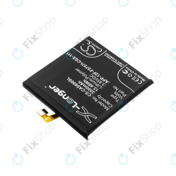 Batteria per Caterpillar CAT S60, 3500mAh, Li-Pol, 3.85 V, APP-12F-F5757I-CGX-111, HQ