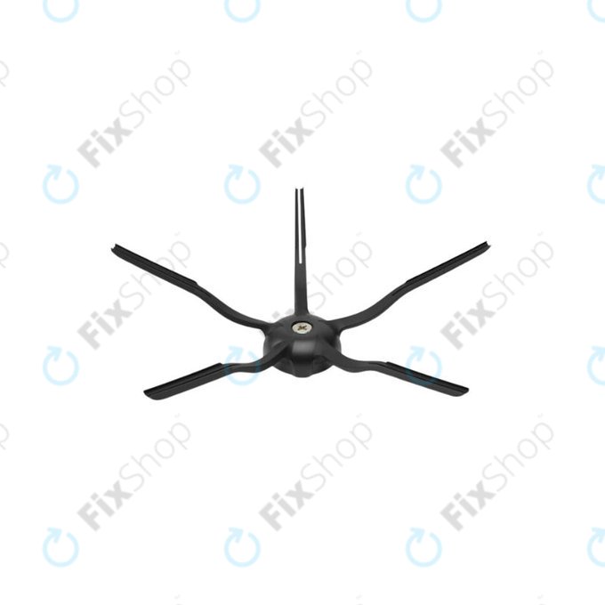 Spazzola laterale Black per Xiaomi Roborock S4, S5 Max, S6, S6 MaxV, S6 Pure, S7, S7+, S7 MaxV, S7 Pro Ultra, Q7, Q7+, Q7 Max, Q7 Max+, T7S Plus, E4, E5, T4, T6, Xiaowa E3