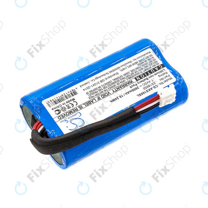 Batteria per Anker Soundcore Boost, 2S18650, Li-Ion, 2600mAh, 7.4V, HQ
