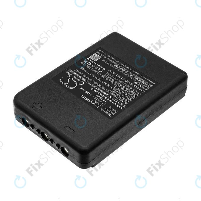 Batteria per Autec Funkfernsteuerung Air, Modular AJM, LPM02, Li-Ion, 1400mAh, 7.4V, HQ