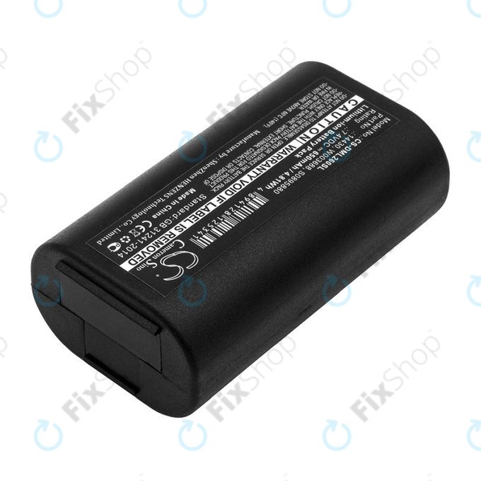 Batteria per Dymo 260, 280, 650, 14430, Li-Ion, 650mAh, 7.4V, HQ