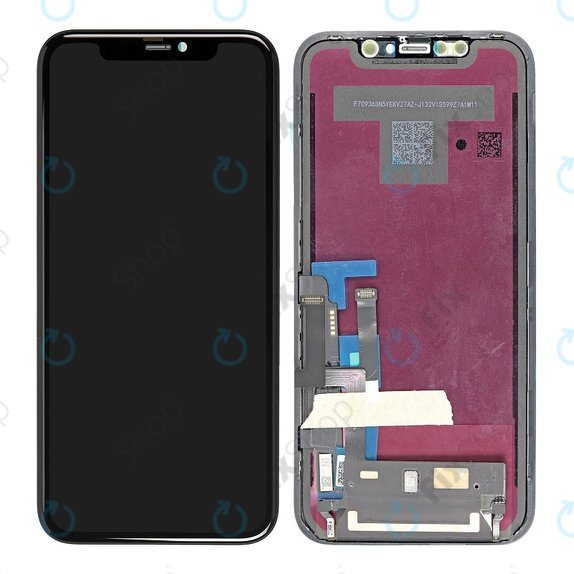 Schermo per iPhone 11, Vetro touch con cornice, Refurbished