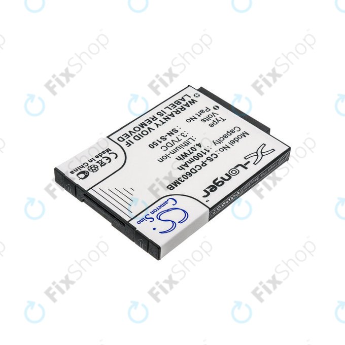 Batteria per Philips SCD 603, SN-S150, Li-Ion, 1100mAh, 3.7V, HQ