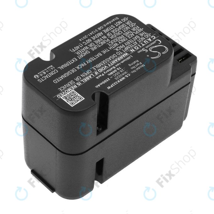 Batteria per Worx Landroid WG790, WG796, L1500, L2000, WA3225, Li-Ion, 2500mAh, 28V, HQ