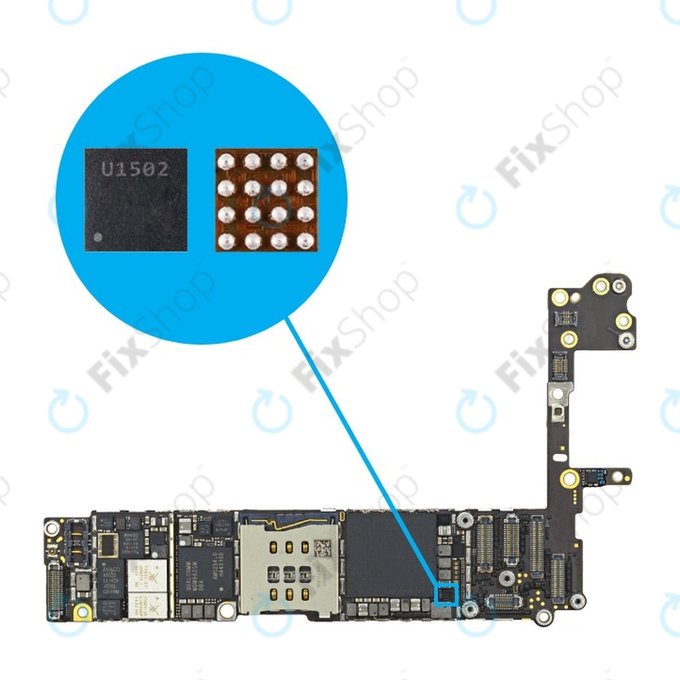 IC retroilluminazione U1502 per iPhone 6, 6 Plus