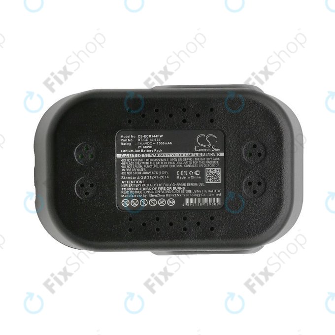 Batteria per Einhell BT-CD 14.4 Li, BT-CD 14.4 Li, Li-Ion, 1500mAh, 14.4V, HQ
