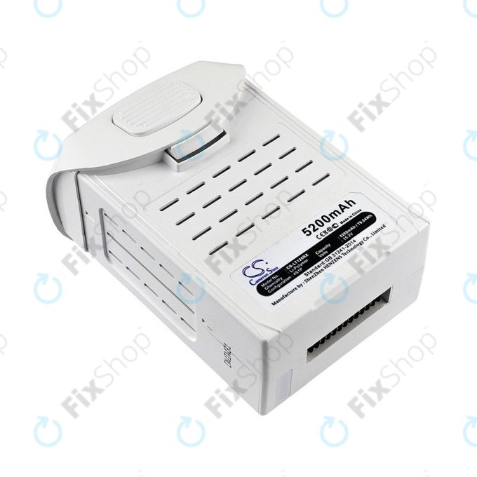 Batteria per DJI Phantom 4, Li-Pol, 5200mAh, 15.2V, HQ