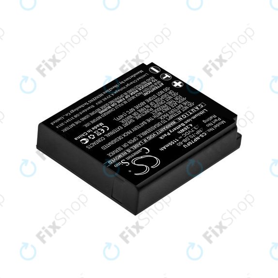 Batteria per Panasonic Lumix DMC-FX01, CGA-S005, Li-Ion, 1150mAh, 3.7V, HQ