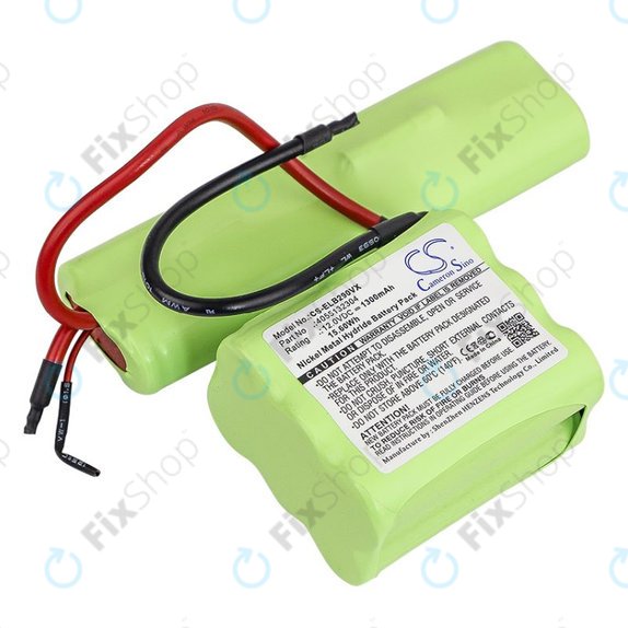 Batteria per AEG, Electrolux 4055132304, Ni-MH, 1300mAh, 12V, HQ