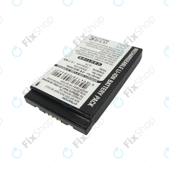 Batteria per Motorola i930, i920, i95, SNN5705, Li-Ion, 3.7V, 1000mAh, HQ