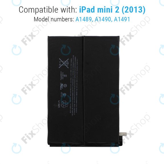 Batteria per iPad Mini 2, 6470mAh