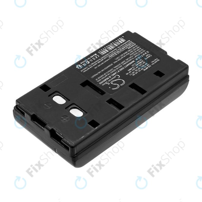 Batteria per Blaupunkt, Sony, Akai, HP, NP-33, Ni-MH, 2100mAh, 6V, HQ