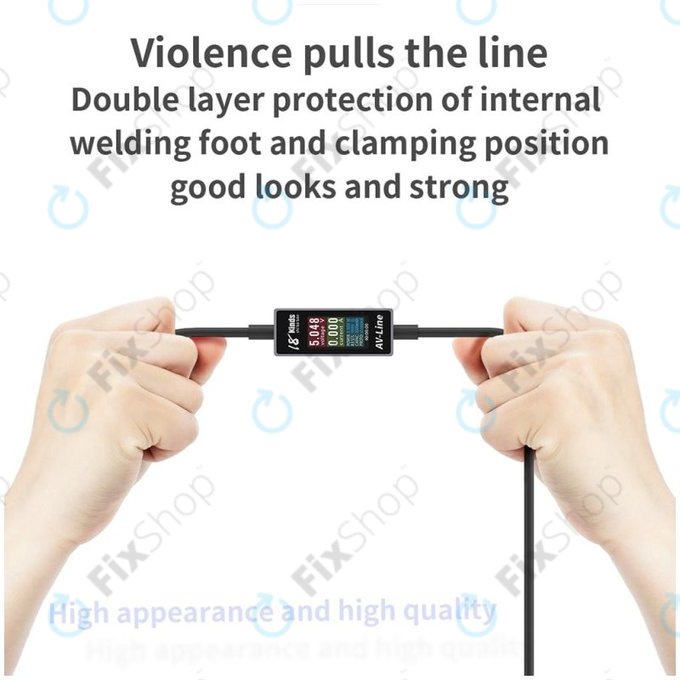 Cavo di ricarica con rilevamento intelligente da Lightning a USB-A, AV-Line