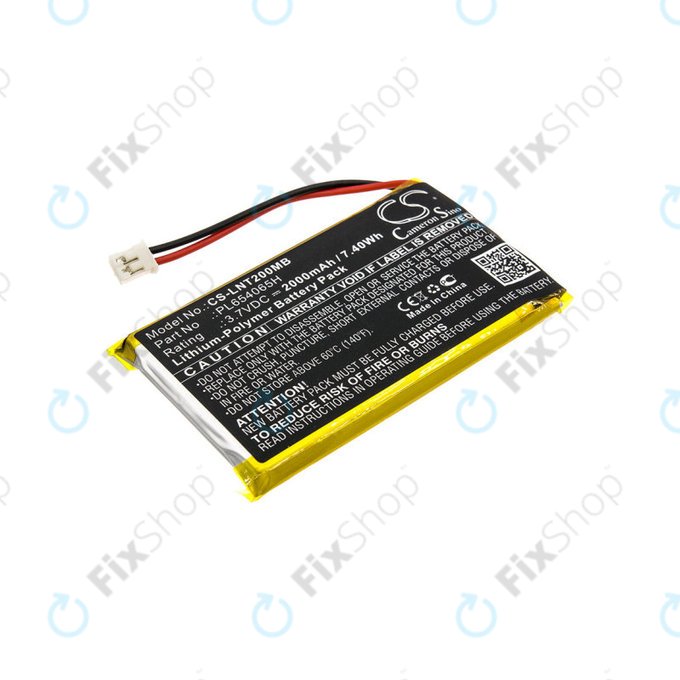 Batteria per Luvion Prestige Touch 2, PL654065H, Li-Pol, 2000mAh, 3.7V, HQ