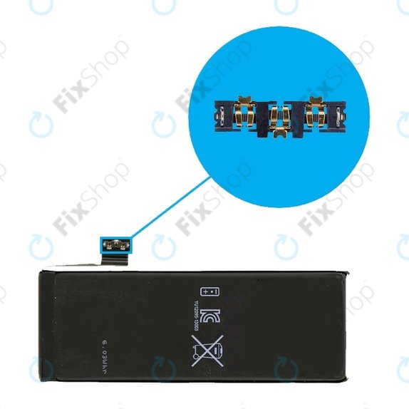 Connettore FPC batteria per iPhone 5C, 5S