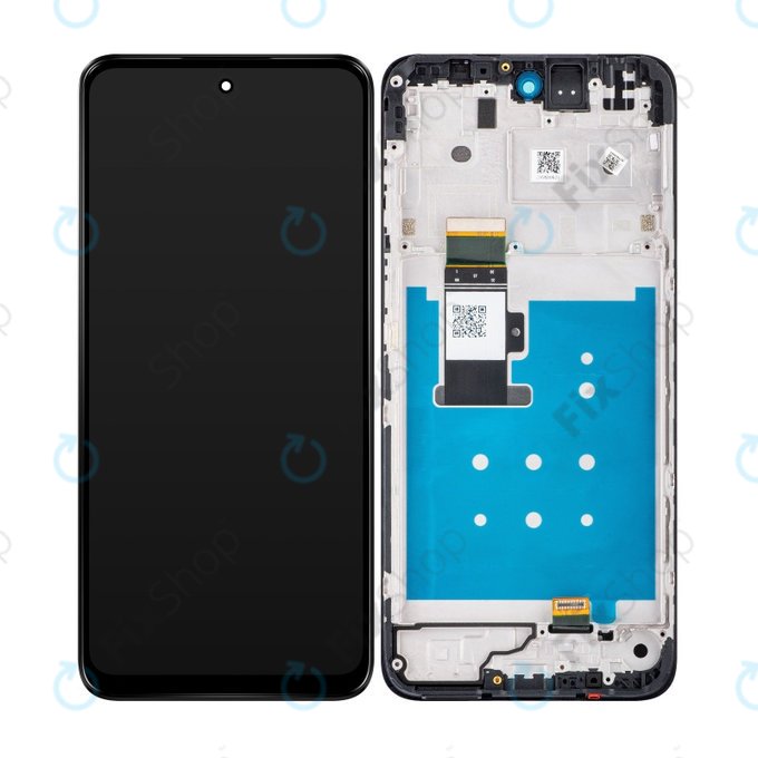 Schermo per Motorola Moto G13, Matte Charcoal, Vetro touch con cornice
