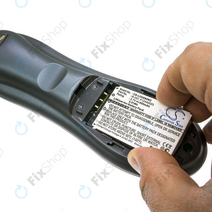 Batteria per Logitech Harmony 720, 780, 880, 890, 900, R-IG7, Li-Ion, 950mAh, 3.7V, HQ