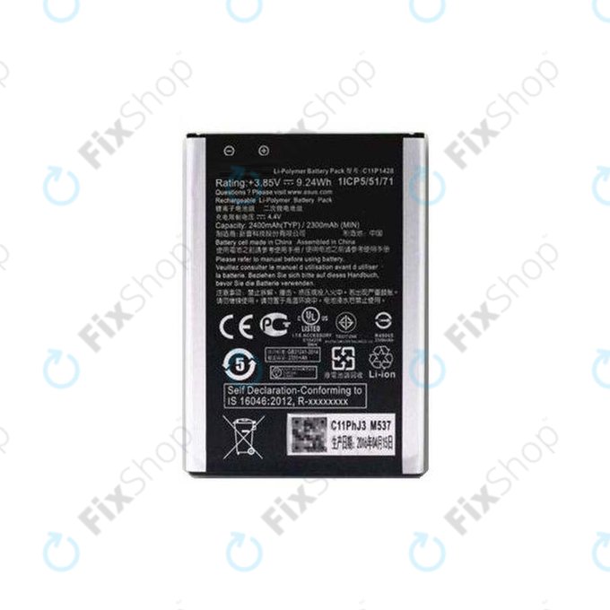Batteria per Asus Zenfone 2 Laser ZE500KL, C11P1428, 2400mAh