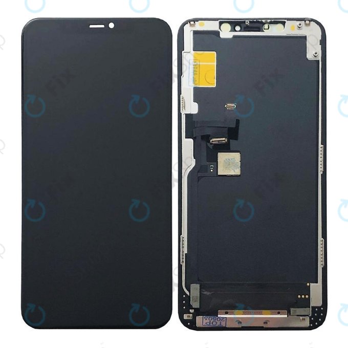 Schermo per iPhone 11 Pro Max, Vetro touch con cornice, Refurbished