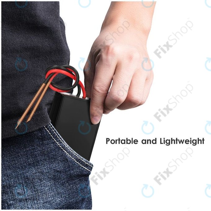 Saldatrice a punti portatile regolabile 5300 mAh, Mini SW
