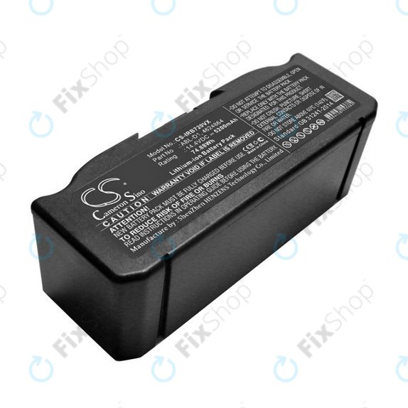Batteria per iRobot Roomba e-seriess, i-seriess, ABL-D1, 4624864, ABL-D2, Li-Ion, 5200mAh, 14.4V, HQ