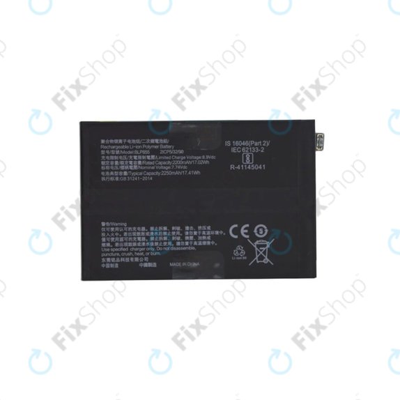 Batteria per Oppo Reno 8 CPH2359, BLP855, 4500mAh
