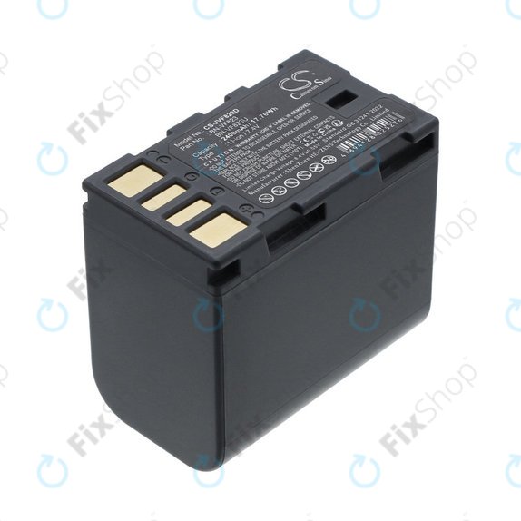 Batteria per JVC EX-Z2000, GR-D720, D740, D750, D770, BN-VF823, Li-Ion, 2400mAh, 7.4V, HQ