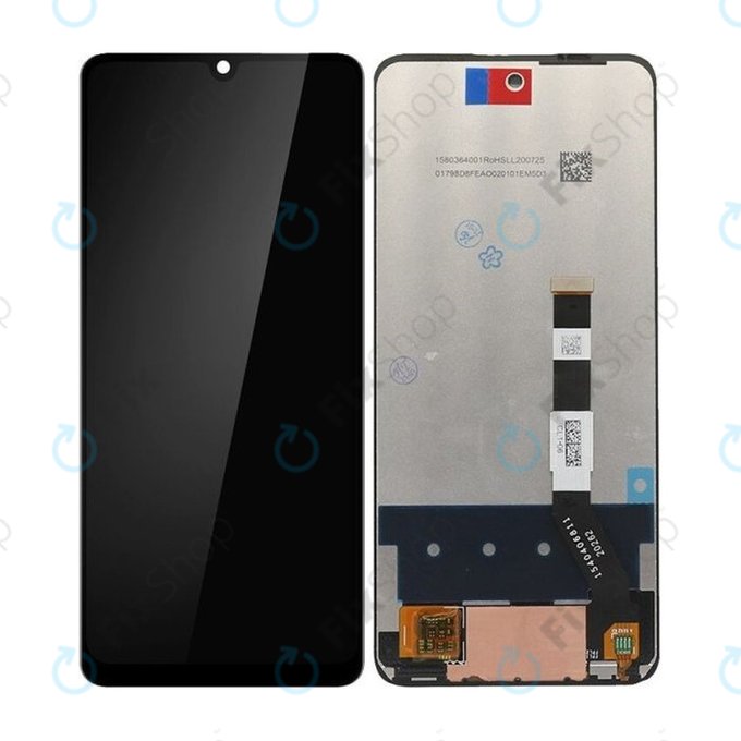 Schermo LCD per MotGoldla Moto G 5G XT2113, Vetro touch senza cornice