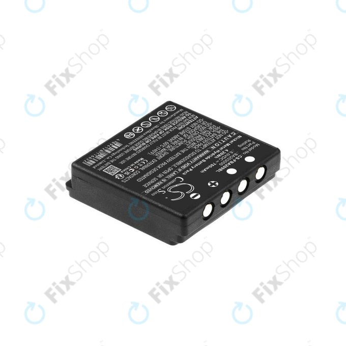 Batteria per HBC Radiomatic Eco, BA209060, Ni-MH, 700mAh, 6V, HQ
