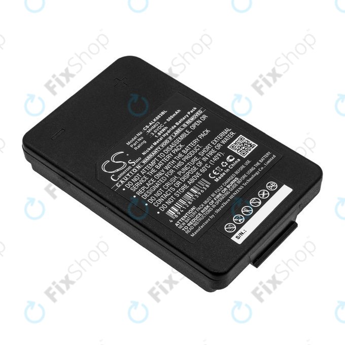 Batteria per Autec LK Neo, MHM03, R0BATT00E11A0, Ni-MH, 500mAh, 3.6V, HQ