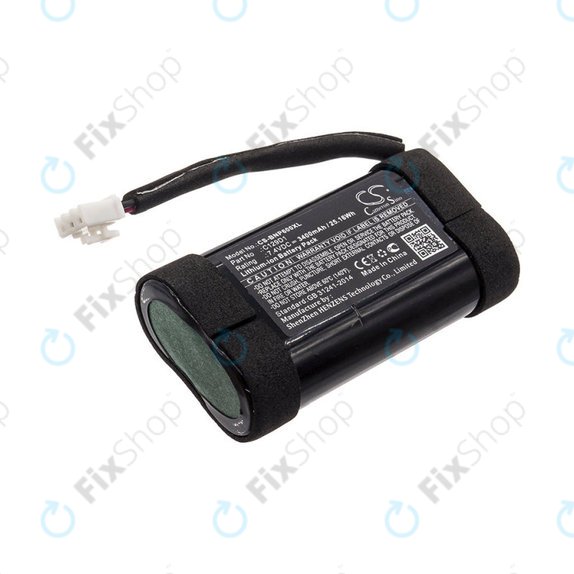 Batteria per Bang & Olufsen Beoplay P6, C129D1, Li-Ion, 3400mAh, 7.4V, HQ