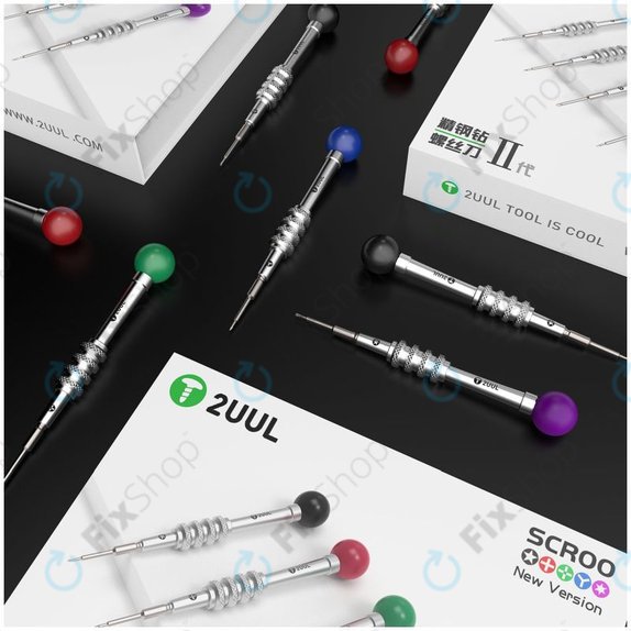 Set cacciaviti Lollipop 5 in 1 nuova versione, 2UUL Scroo