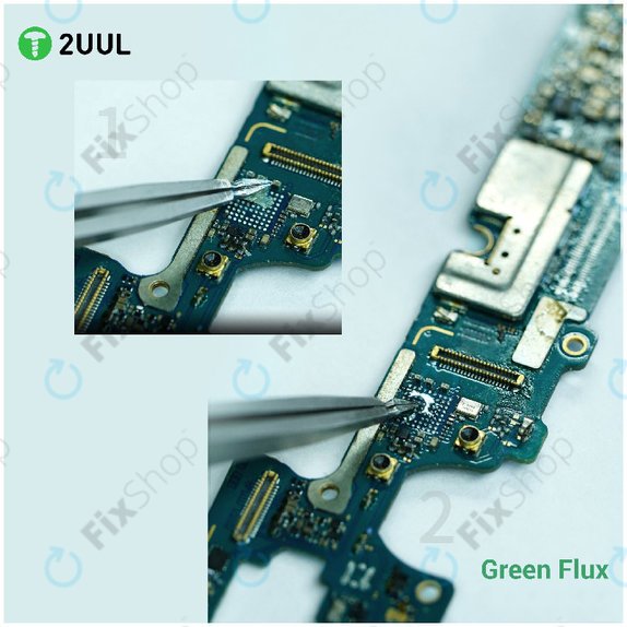 Flussante per saldatura, Verde, 2UUL SC18